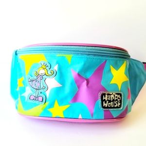 Happy House vintage Stars and Girl Fanny Pack w/ p